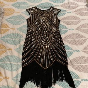 Sequin Dress. Great Gatsby Theme